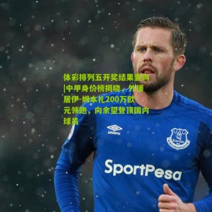 体彩排列五开奖结果查询|中甲身价榜揭晓，外援居伊-姆本扎200万欧元领跑，向余望登顶国内球员